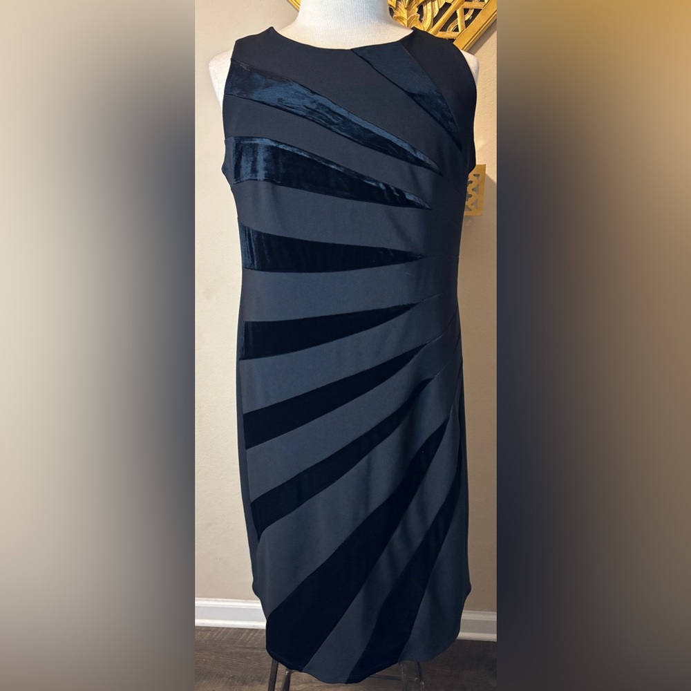 Sami & Jo Black Sheath Cocktail Dress Size 2X